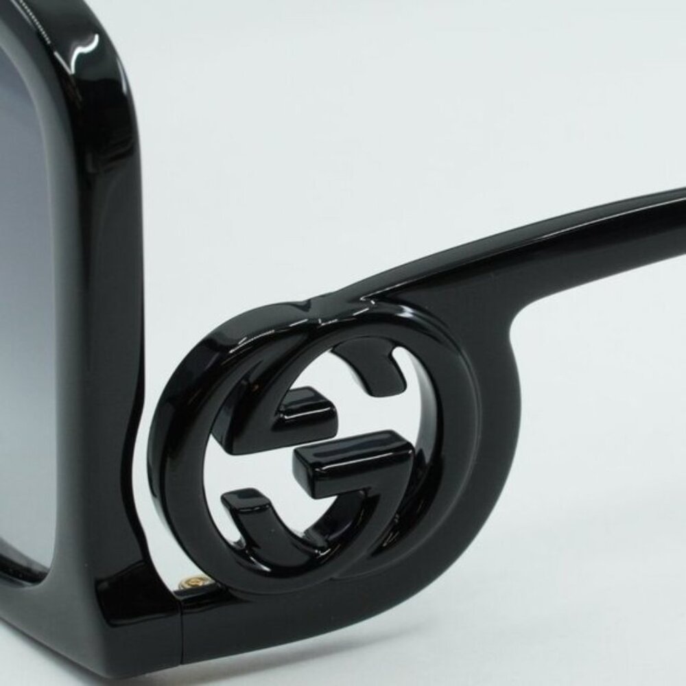 Gucci GG1326S 001 Square Sunglasses – Black - Picture 4 of 11